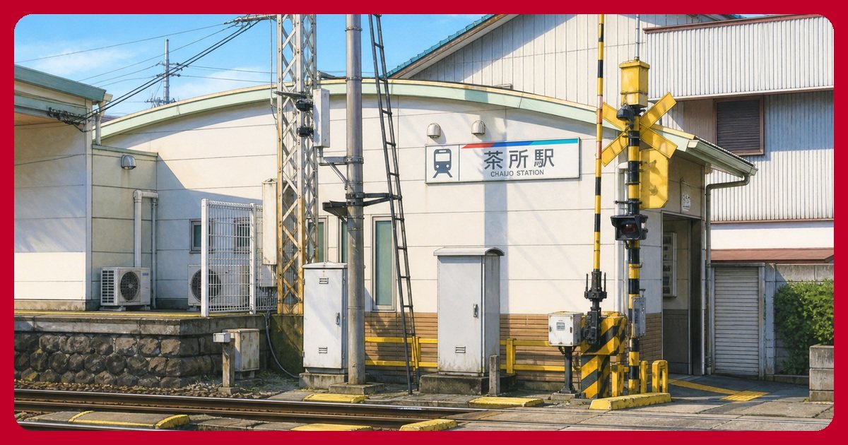 駅前風景