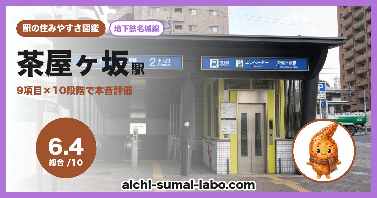 茶屋ヶ坂の住みやすさ