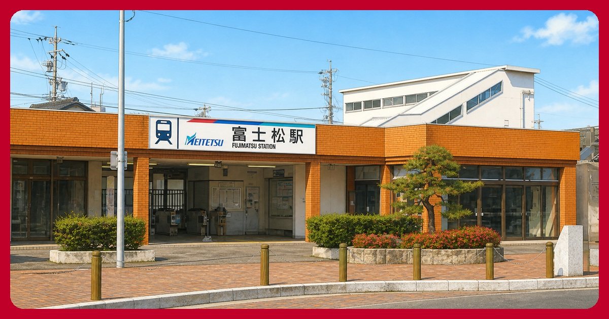 駅前風景