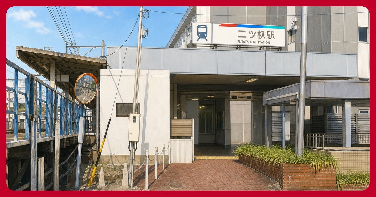 駅前風景