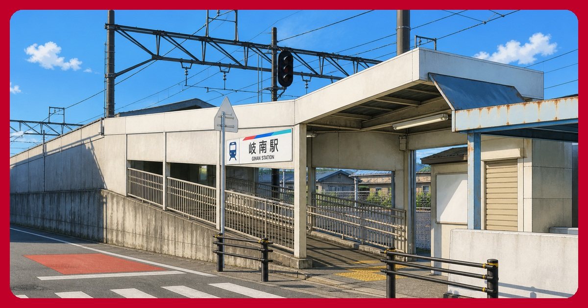 駅前風景