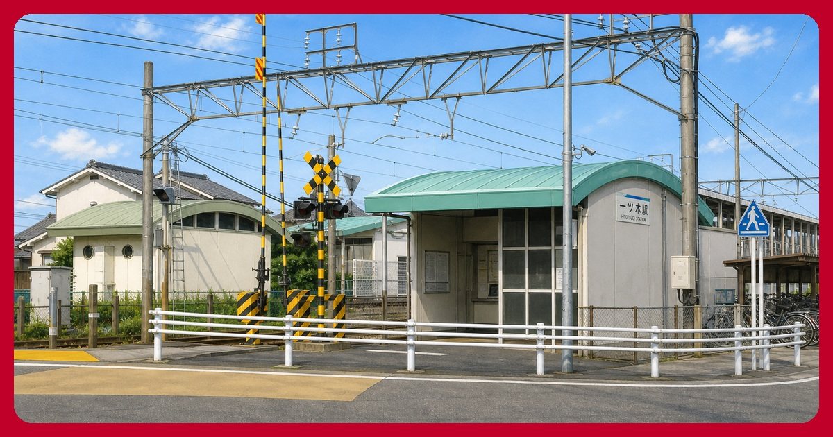 駅前風景