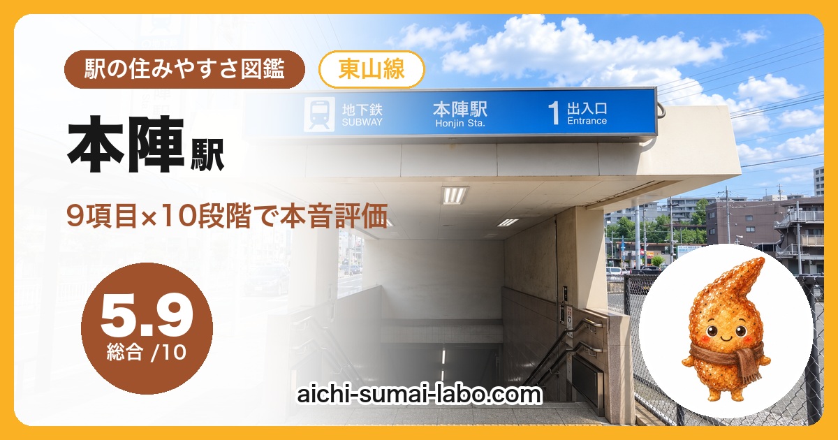 honjinの住みやすさ