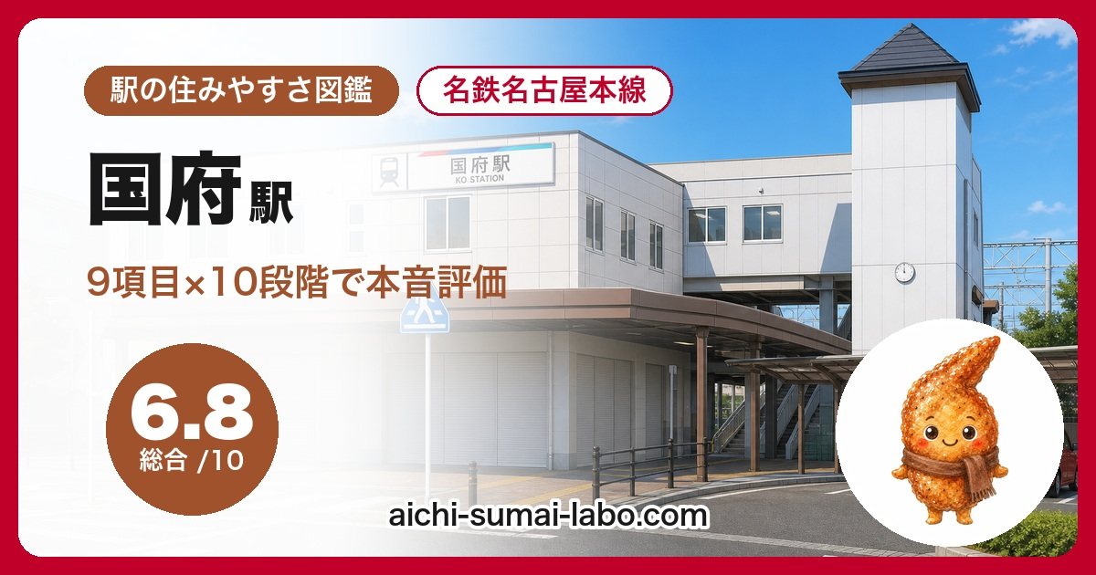 住みやすさを9項目で本音評価