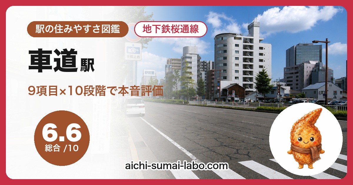車道の住みやすさ