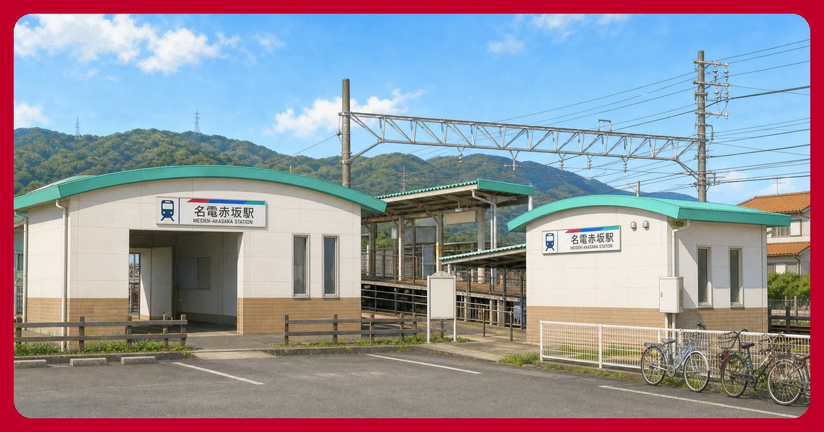 駅前風景