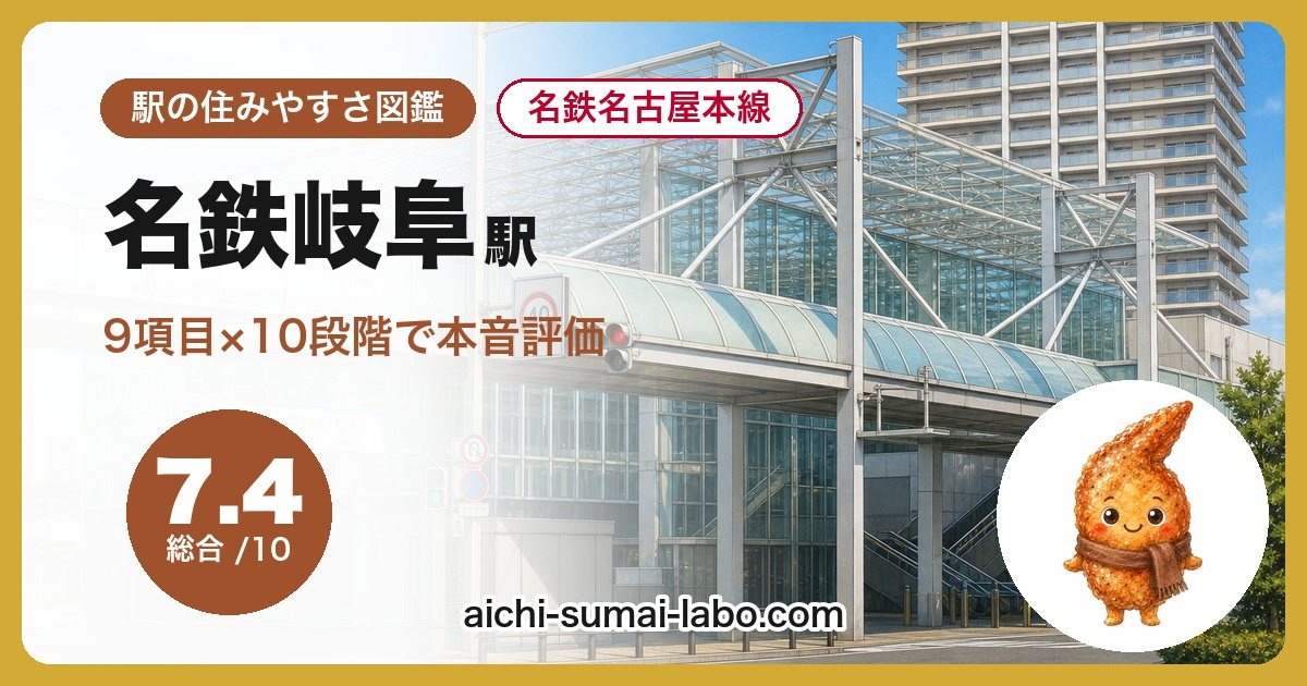 住みやすさを9項目で本音評価