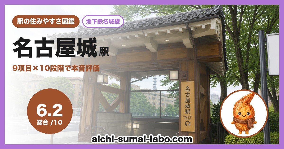 名古屋城の住みやすさ