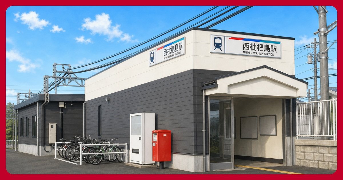 駅前風景