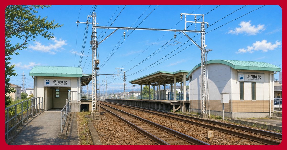 駅前風景