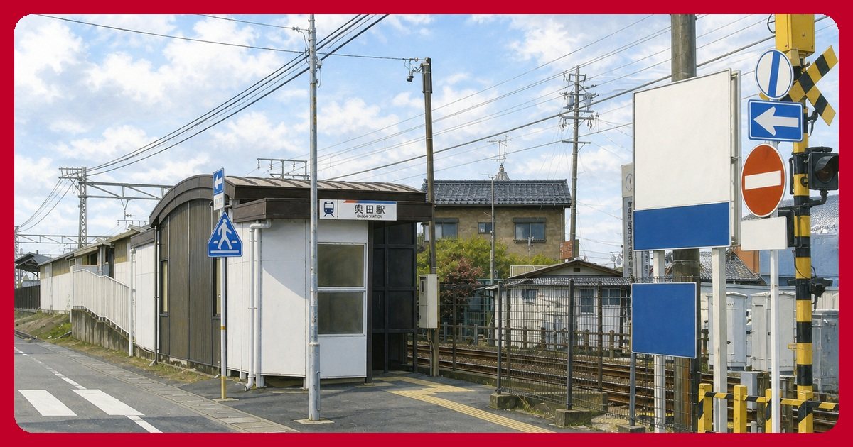 駅前風景