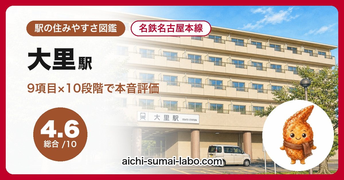 住みやすさを9項目で本音評価