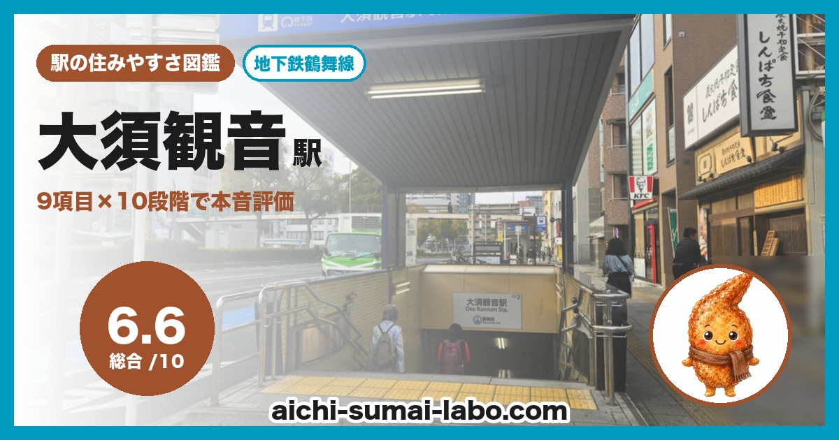 大須観音の住みやすさ