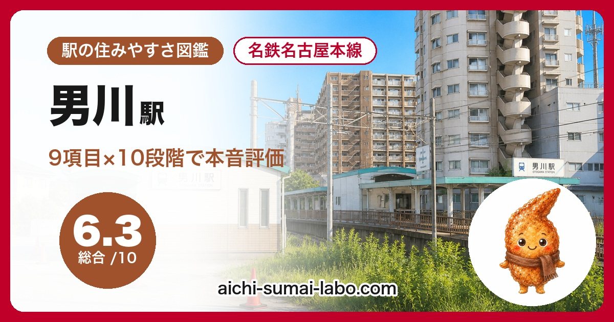 住みやすさを9項目で本音評価