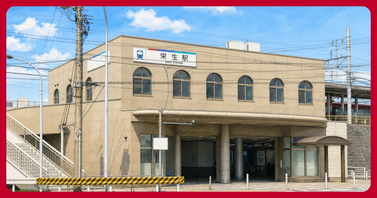 駅前風景