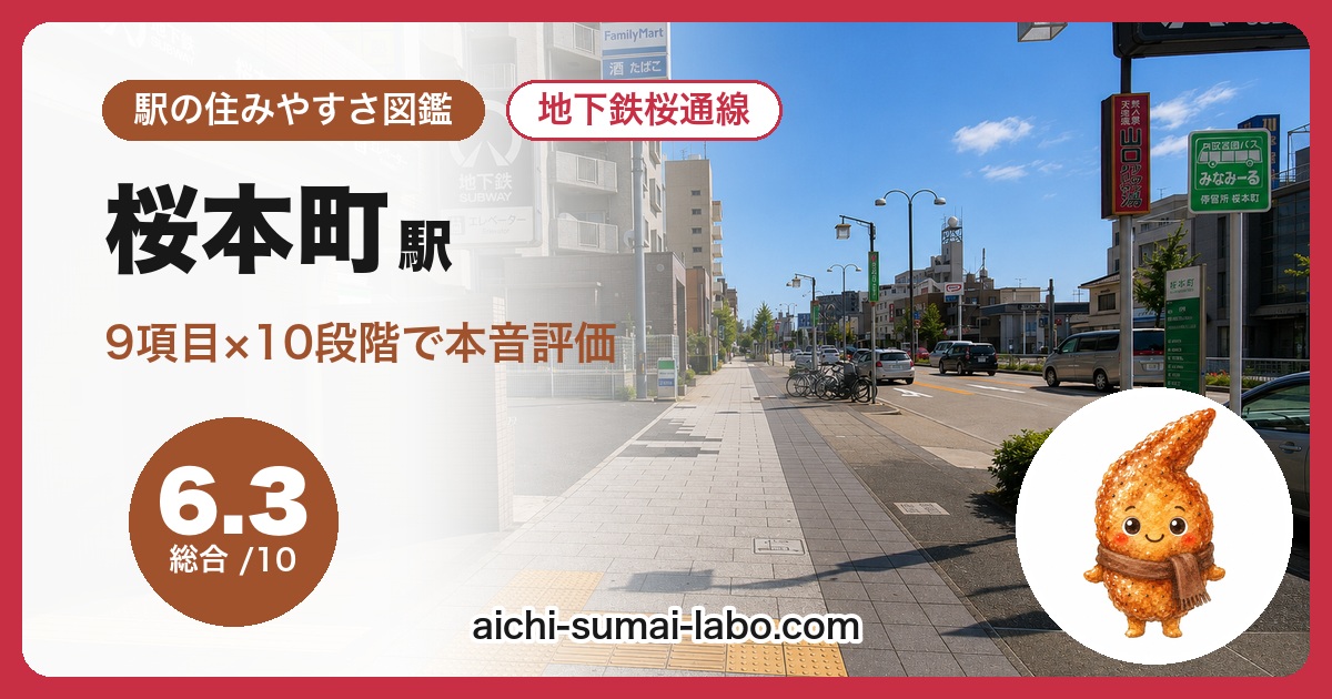 桜本町の住みやすさ