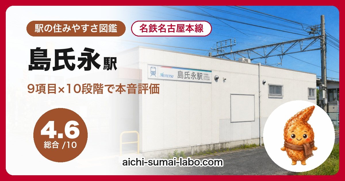 住みやすさを9項目で本音評価