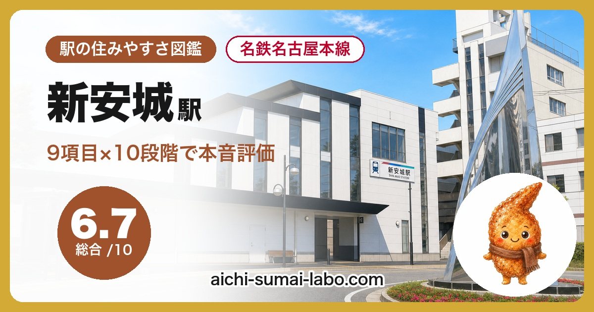 住みやすさを9項目で本音評価