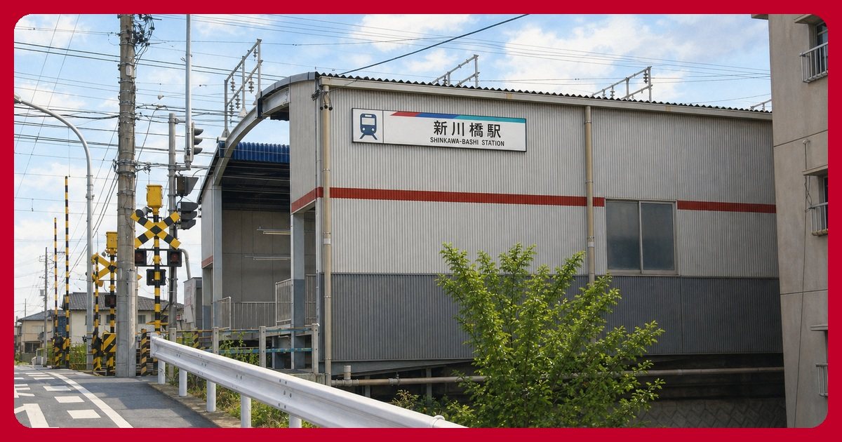 駅前風景