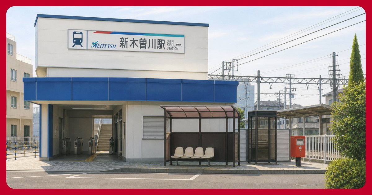駅前風景