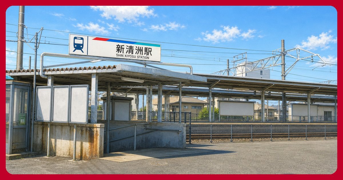 駅前風景