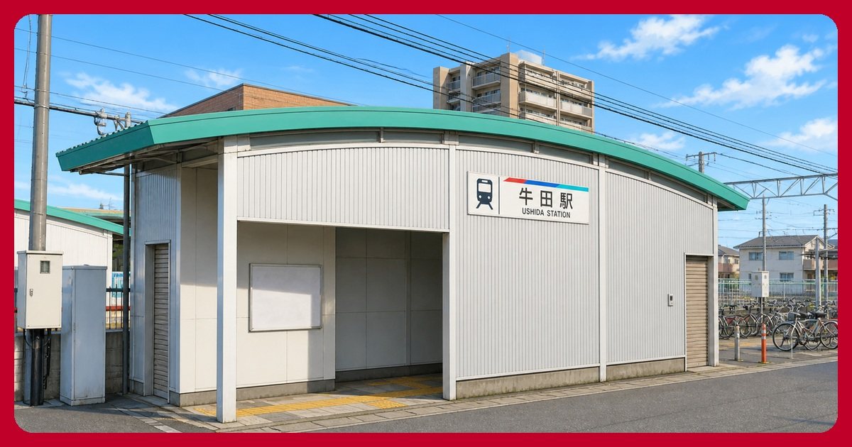 駅前風景
