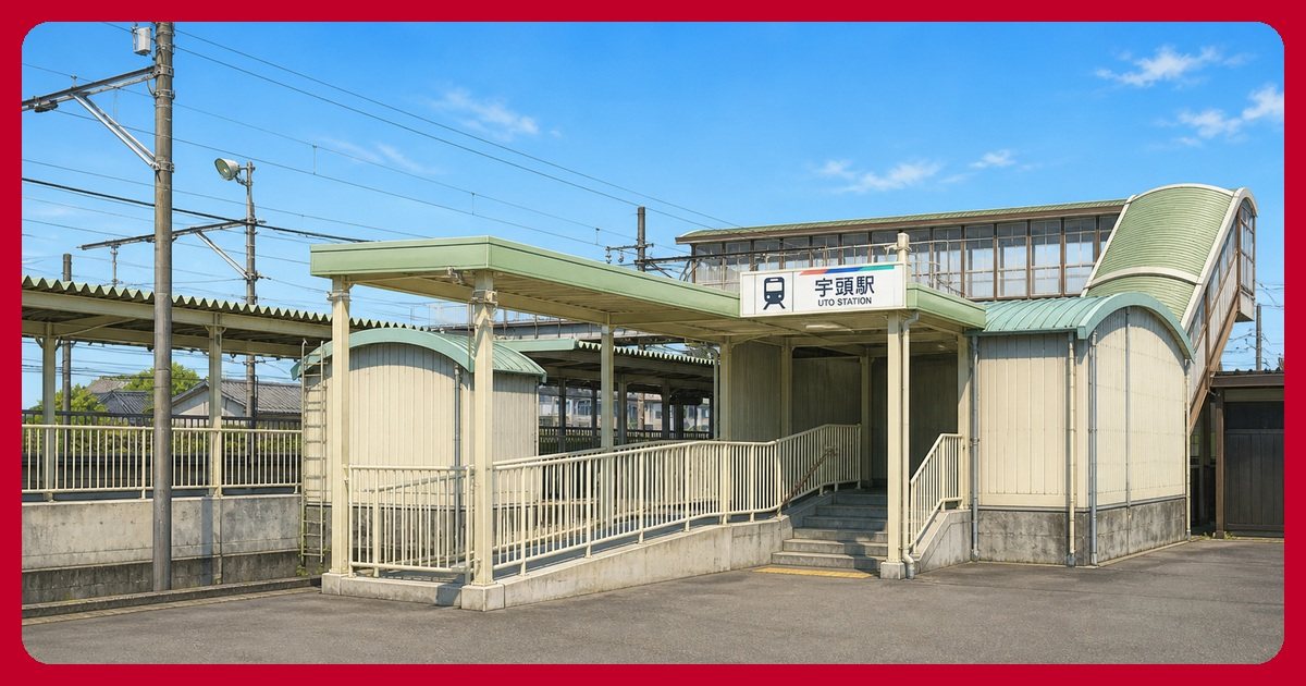 駅前風景