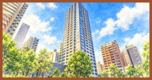 シティタワー名古屋久屋大通公園の外観イメージ