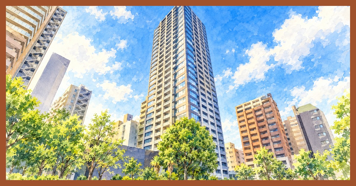 シティタワー名古屋久屋大通公園のイメージ図