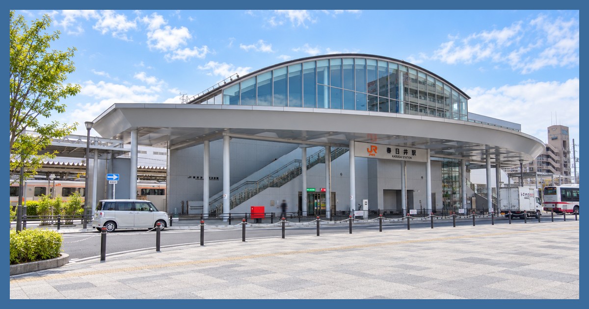 春日井駅の駅前風景