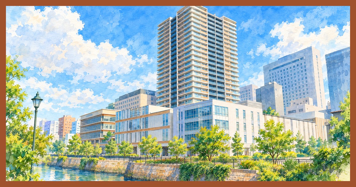 プラウドタワー名古屋栄のイメージ図
