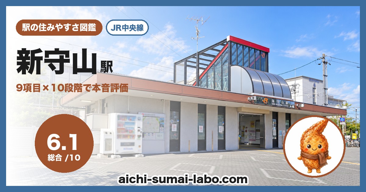 新守山駅の住みやすさアイキャッチ