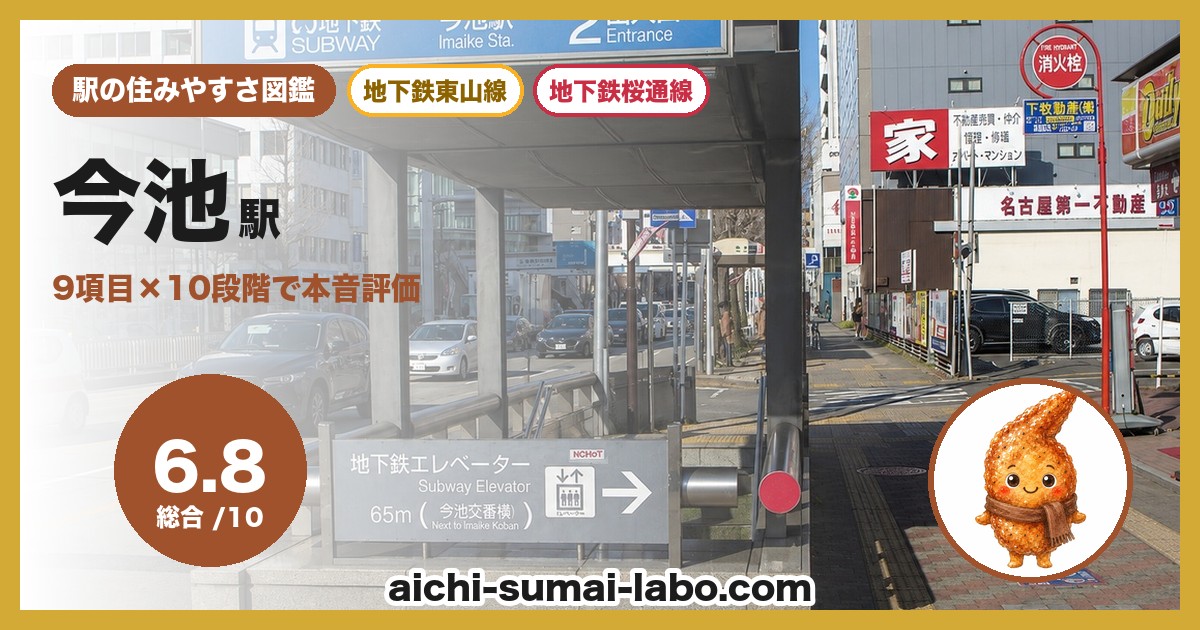 imaikeの住みやすさ